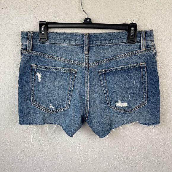 NWOT We The Free Distressed Button Fly Shorts Size 26 - Picture 3 of 5